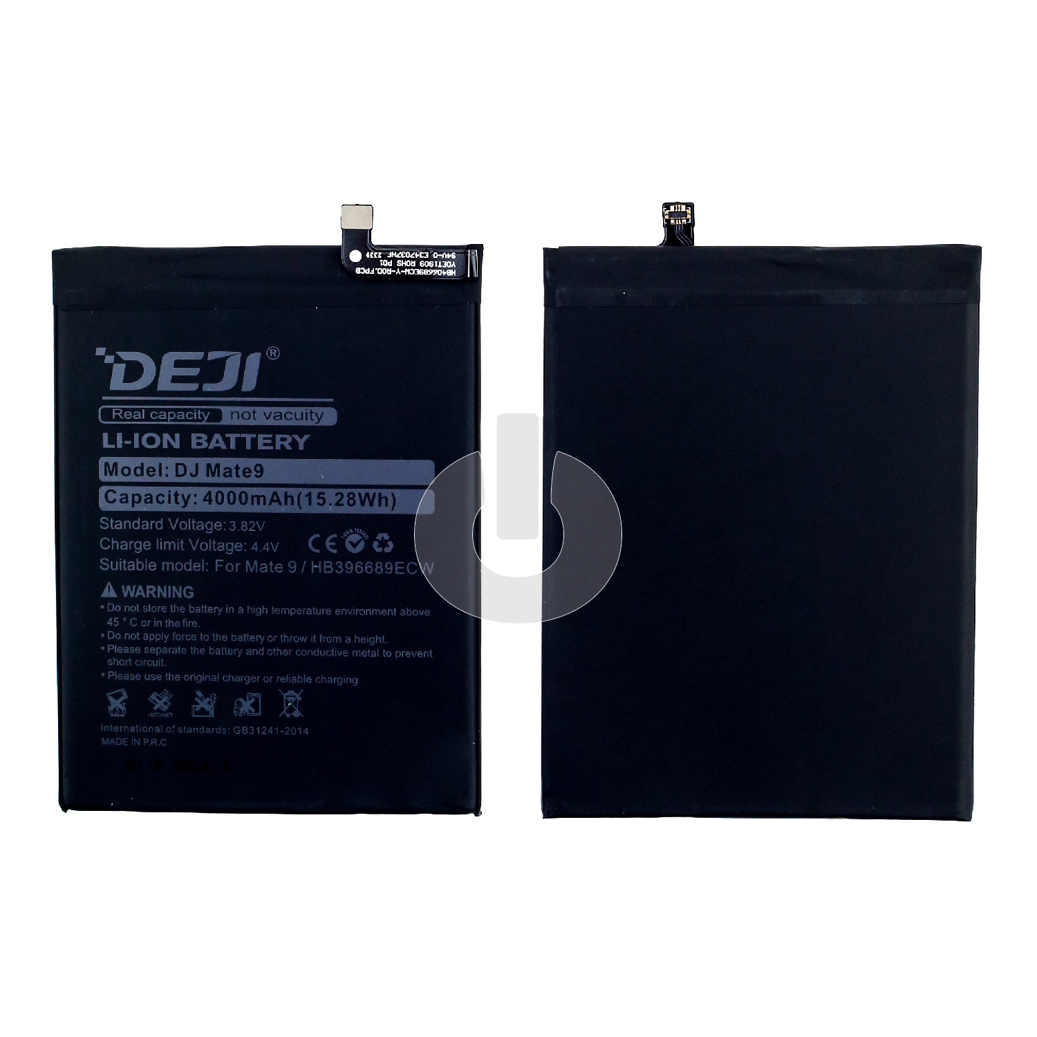 Аккумулятор для Huawei P40 Lite E/ Y7 2017/ Y7 2019/ Y9 2018/ 8C/ 9C/ Mate 9/ Mate 9 Pro (HB396689ECW/ HB406689ECW) DEJI