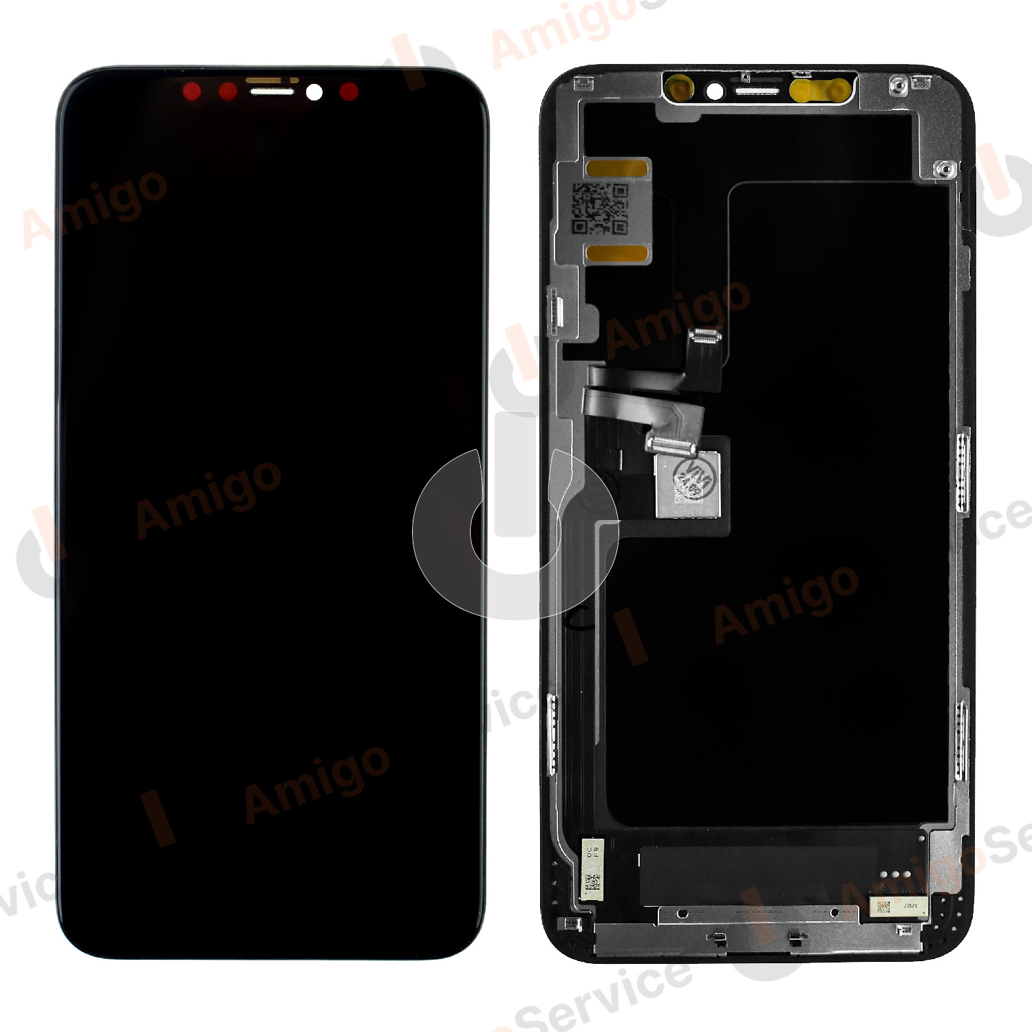 Дисплей с тачскрином для iPhone 11 Pro Max черный In-Cell