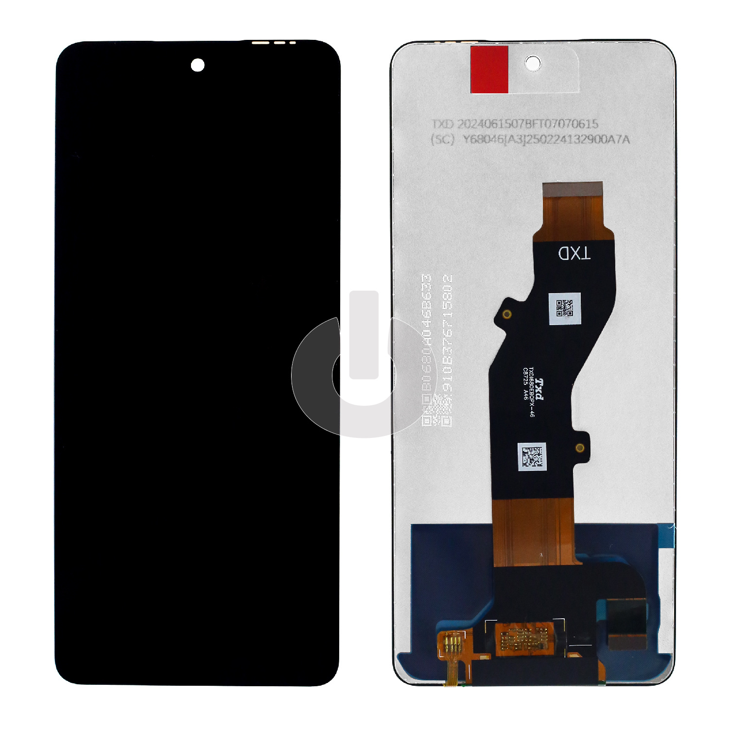 Дисплей с тачскрином для Infinix Hot 50 (X6882) черный ORG Дисплей с тачскрином для Infinix Hot 50 (X6882) черный ORG