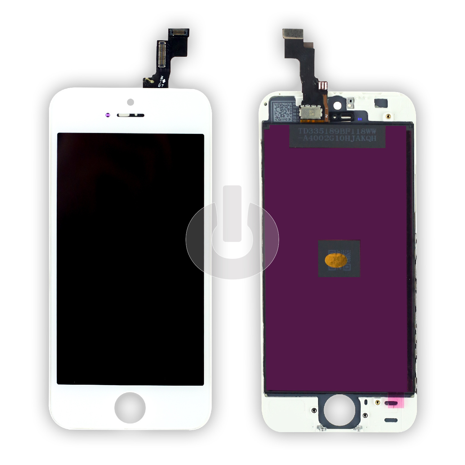 Дисплей с тачскрином для iPhone 5S/ iPhone SE белый OR FOG