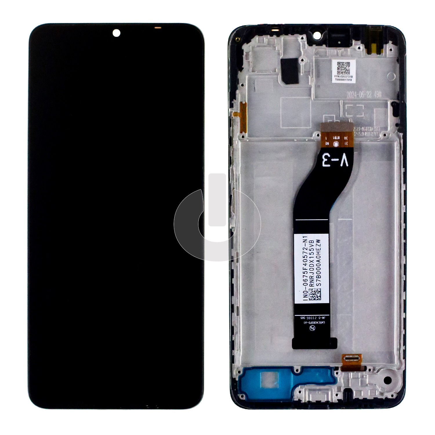 Дисплей с тачскрином для Xiaomi Redmi 13C (23100RN82L) в рамке черный ORG Дисплей с тачскрином для Xiaomi Redmi 13C (23100RN82L) в рамке черный ORG