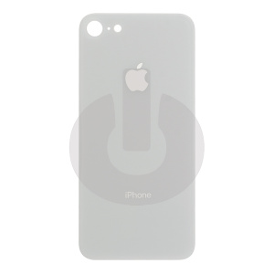 Крышка задняя для iPhone 8 (с большим вырезом) белая Premium фото
