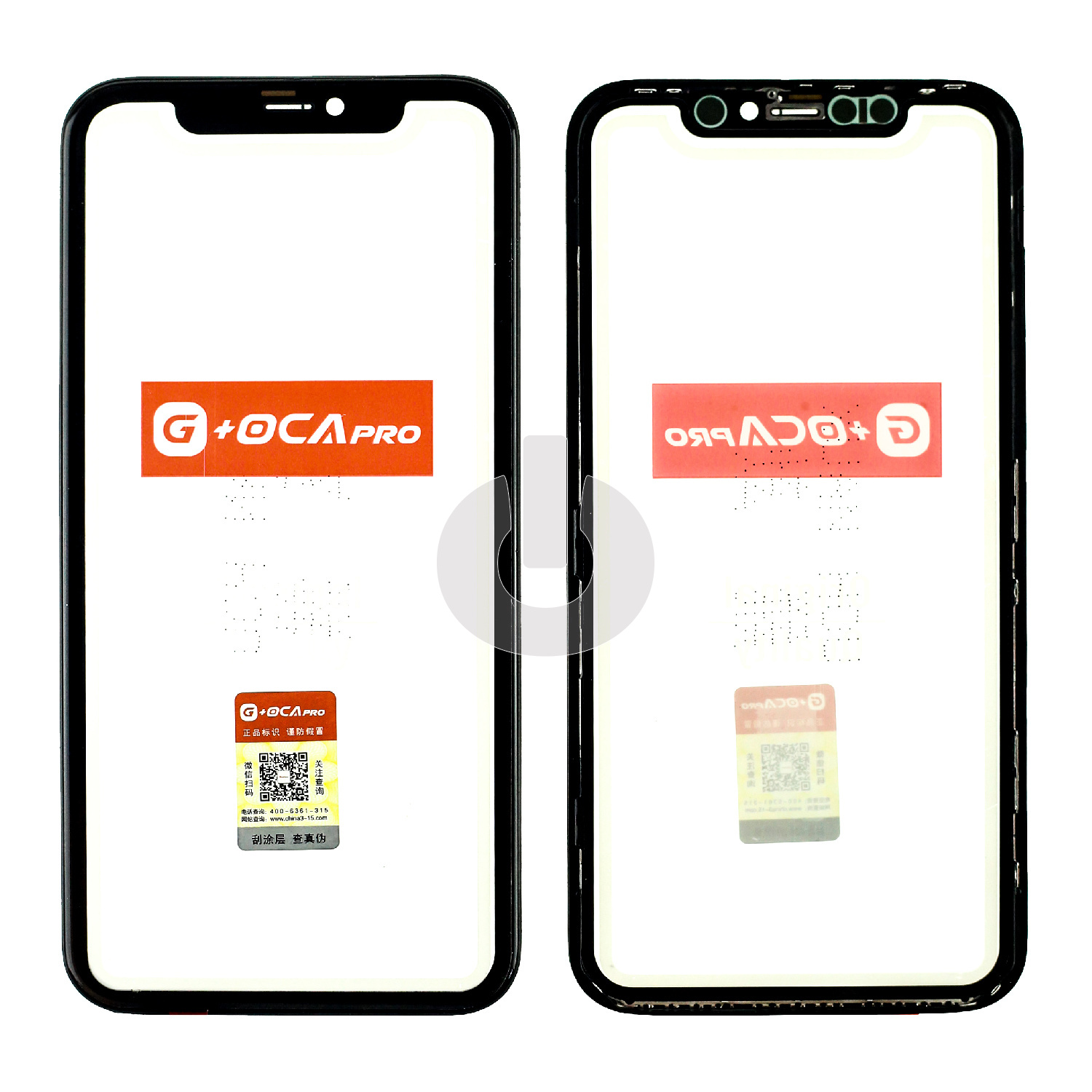 Стекло для переклейки iPhone 11 (G+OCA PRO) в рамке черное Стекло для переклейки iPhone 11 (G+OCA PRO) в рамке черное