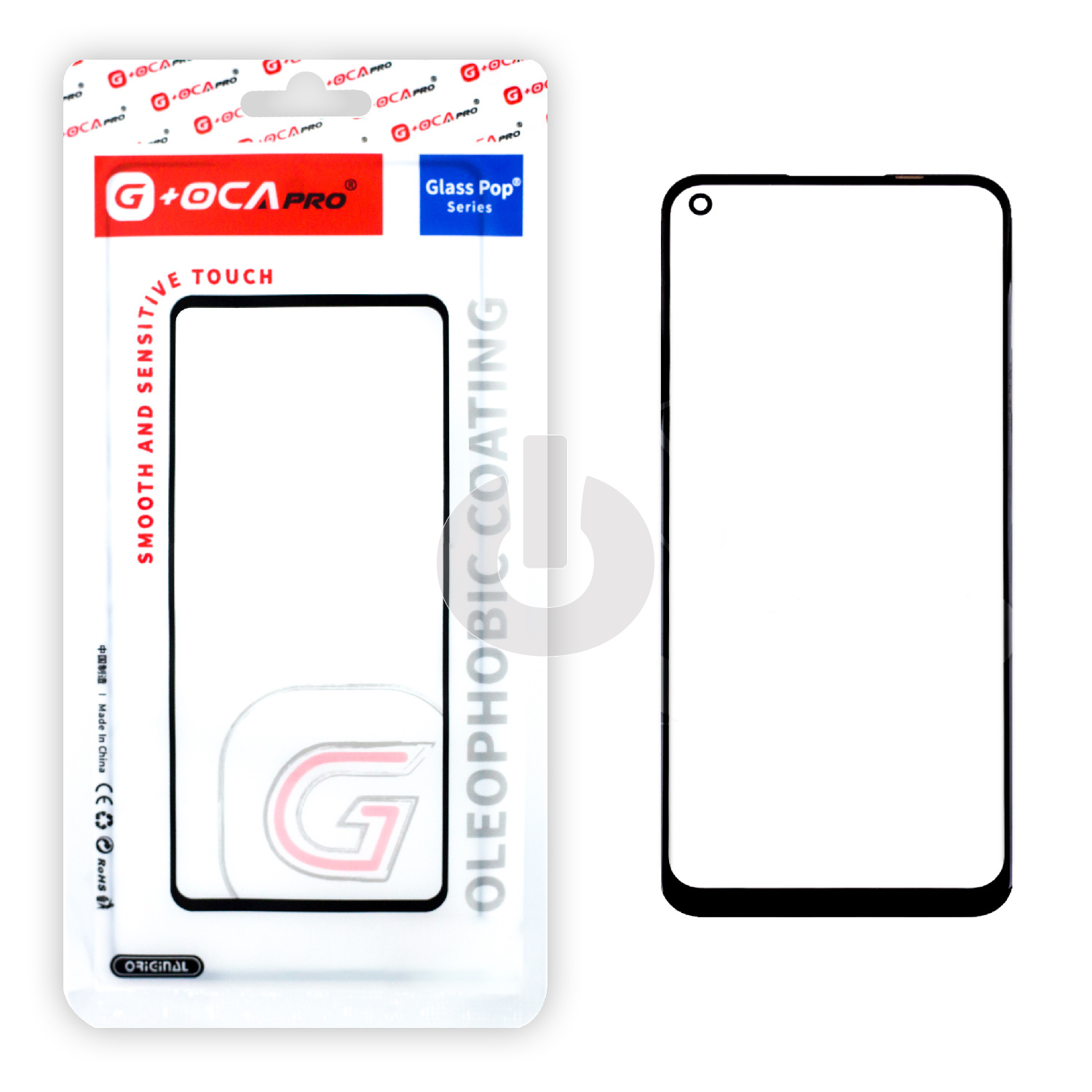 Стекло для переклейки OPPO A54 (CPH2239)/ A55 (CPH2325)/ OnePlus Nord N100 (G+OCA PRO) черное АКЦИЯ Стекло для переклейки OPPO A54 (CPH2239)/ A55 (CPH2325)/ OnePlus Nord N100 (G+OCA PRO) черное АКЦИЯ