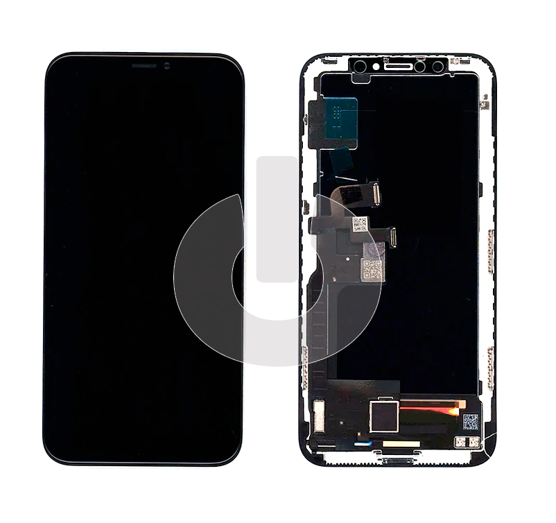 Дисплей с тачскрином для iPhone X черный OR FOG Дисплей с тачскрином для iPhone X черный OR FOG