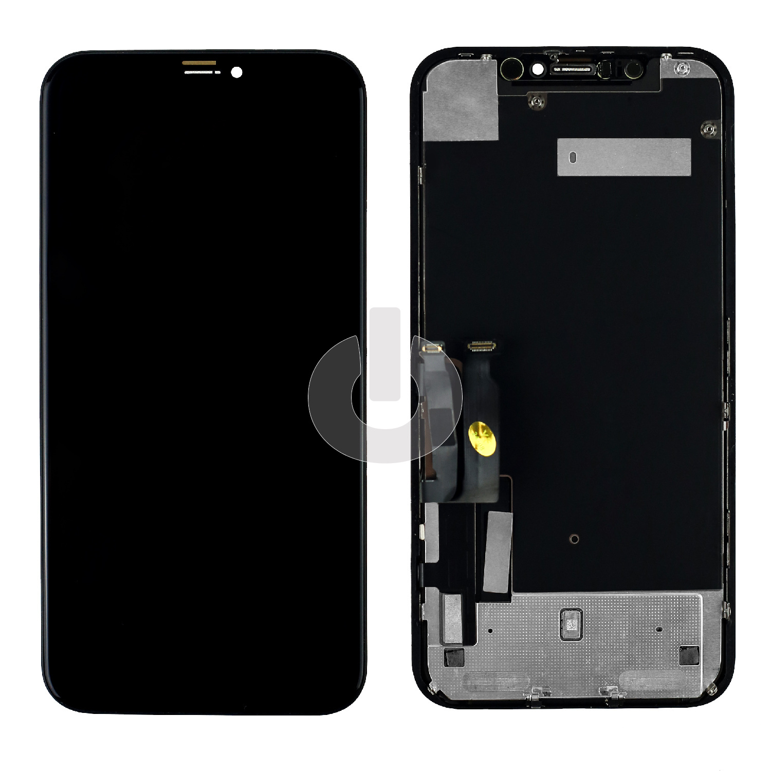 Дисплей с тачскрином для iPhone XR черный OR FOG