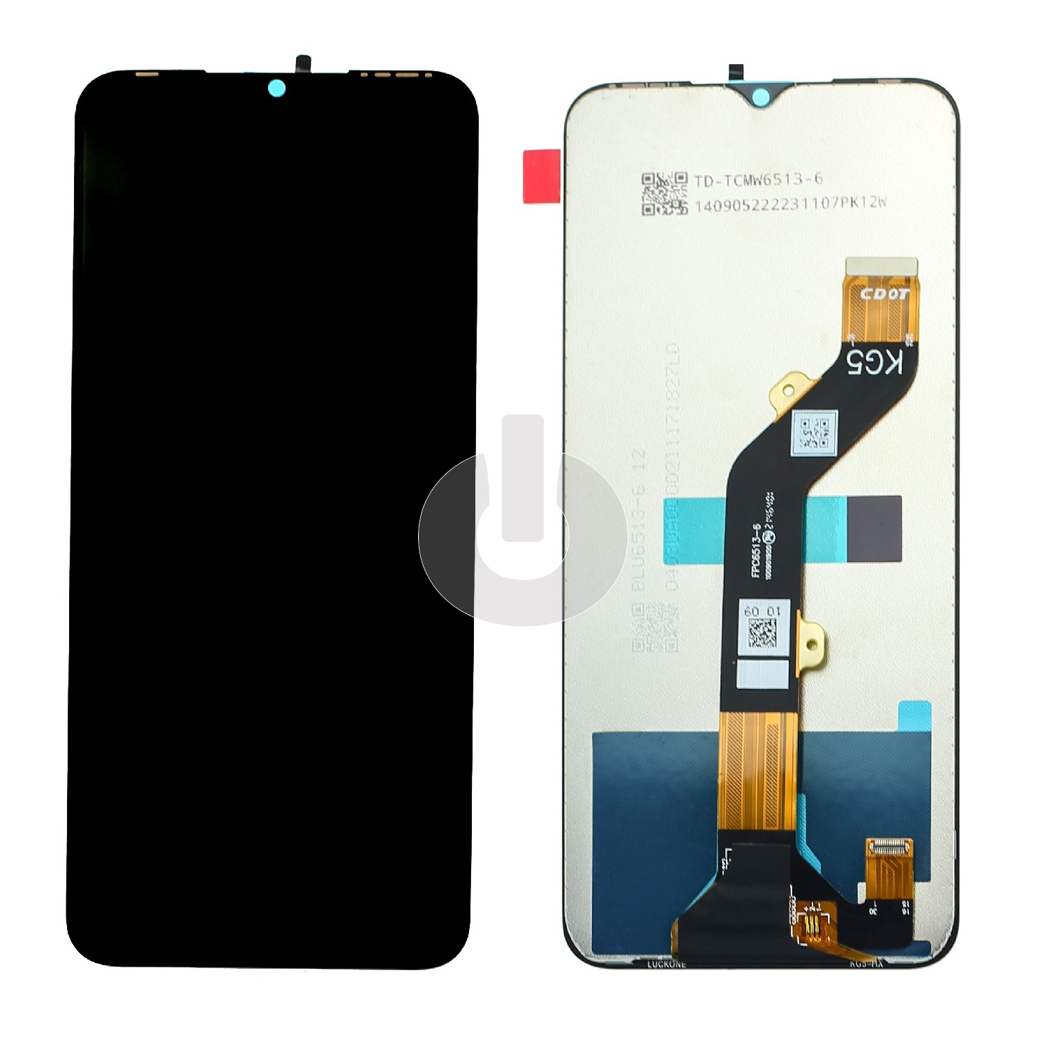 Дисплей с тачскрином для Tecno Spark Go 2022 (KG5m) черный ORG Дисплей с тачскрином для Tecno Spark Go 2022 (KG5m) черный ORG