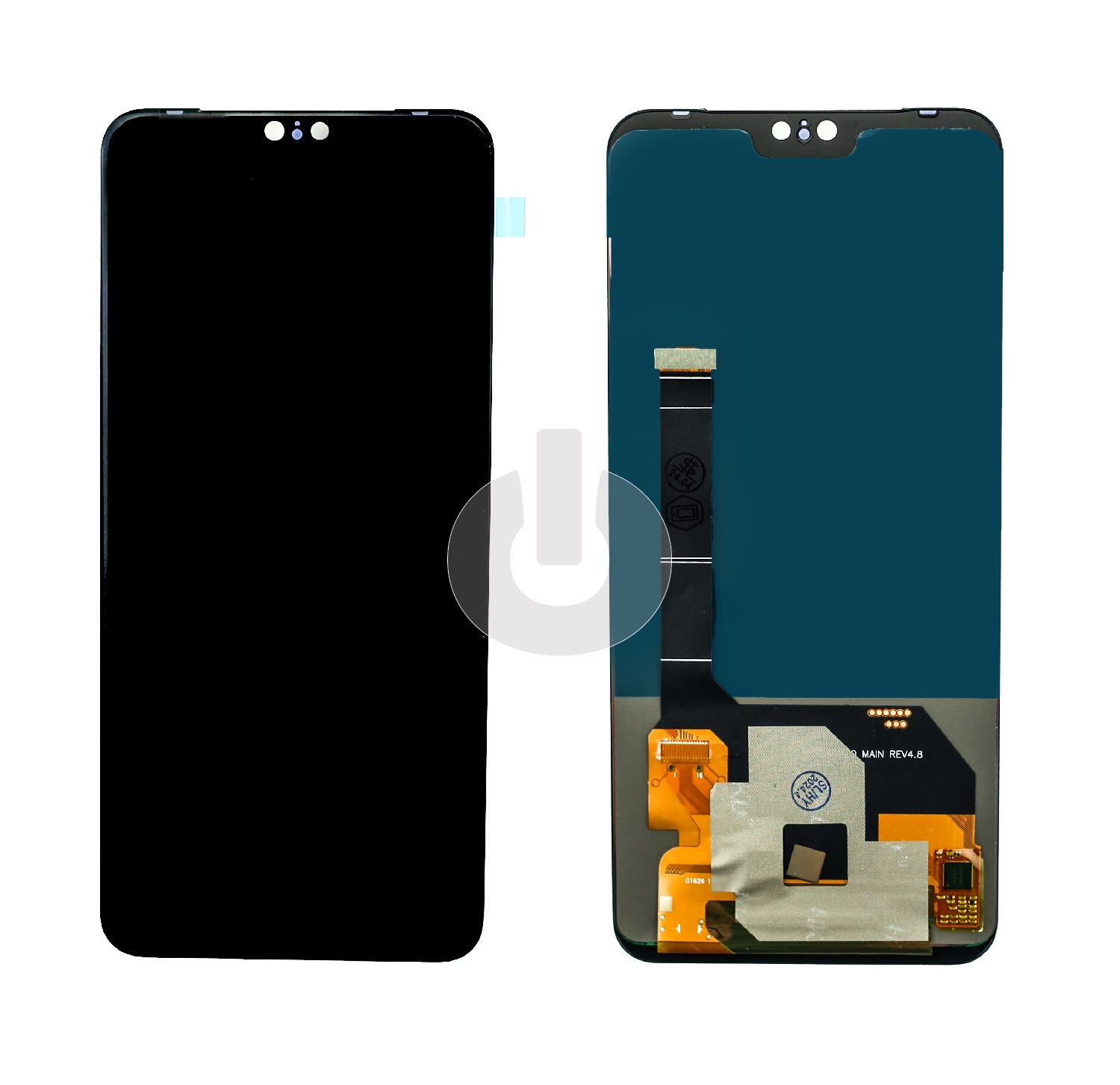 Дисплей с тачскрином для Vivo V23 5G (V2130) черный OLED Дисплей с тачскрином для Vivo V23 5G (V2130) черный OLED