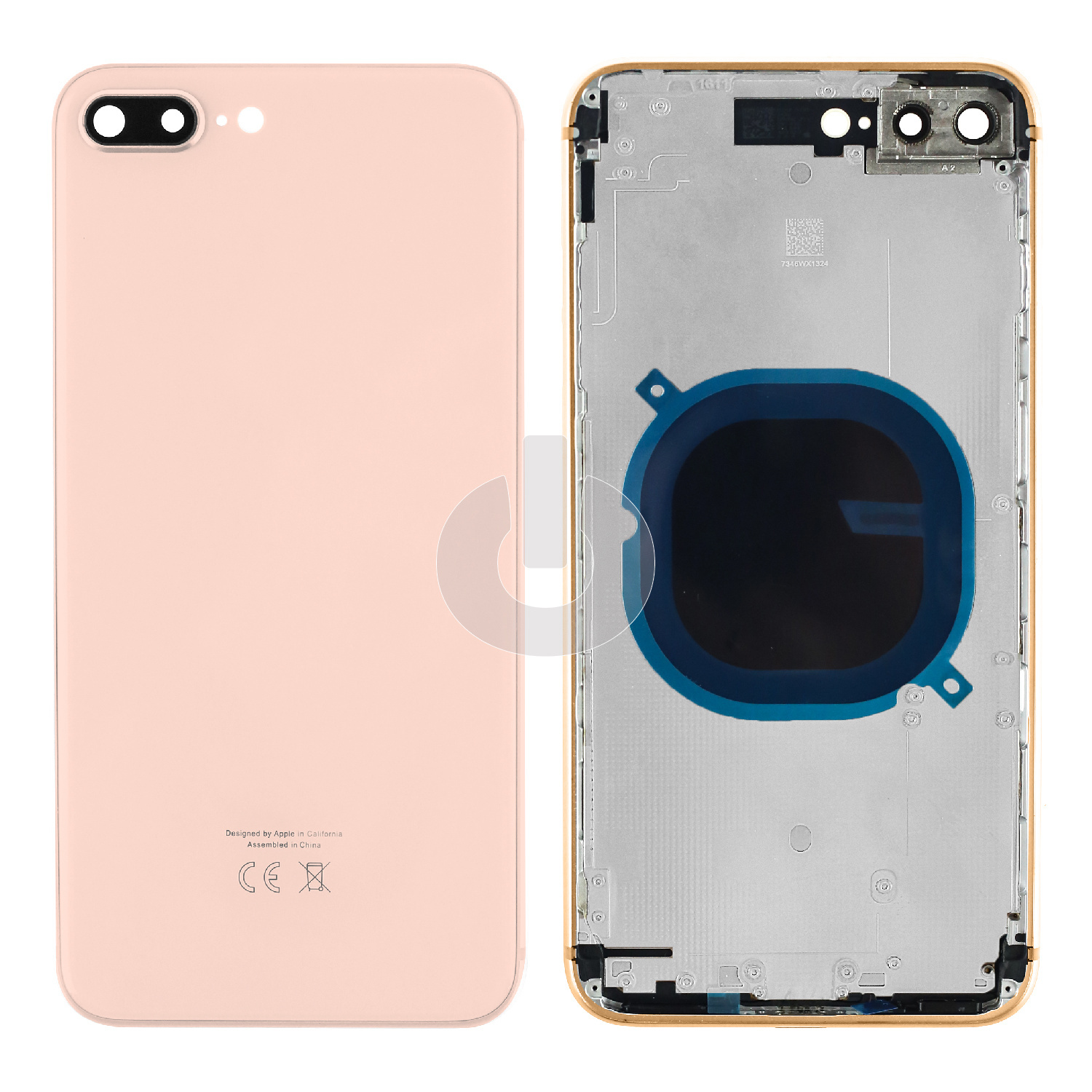 Корпус для iPhone 8 Plus золотой Premium Корпус для iPhone 8 Plus золотой Premium