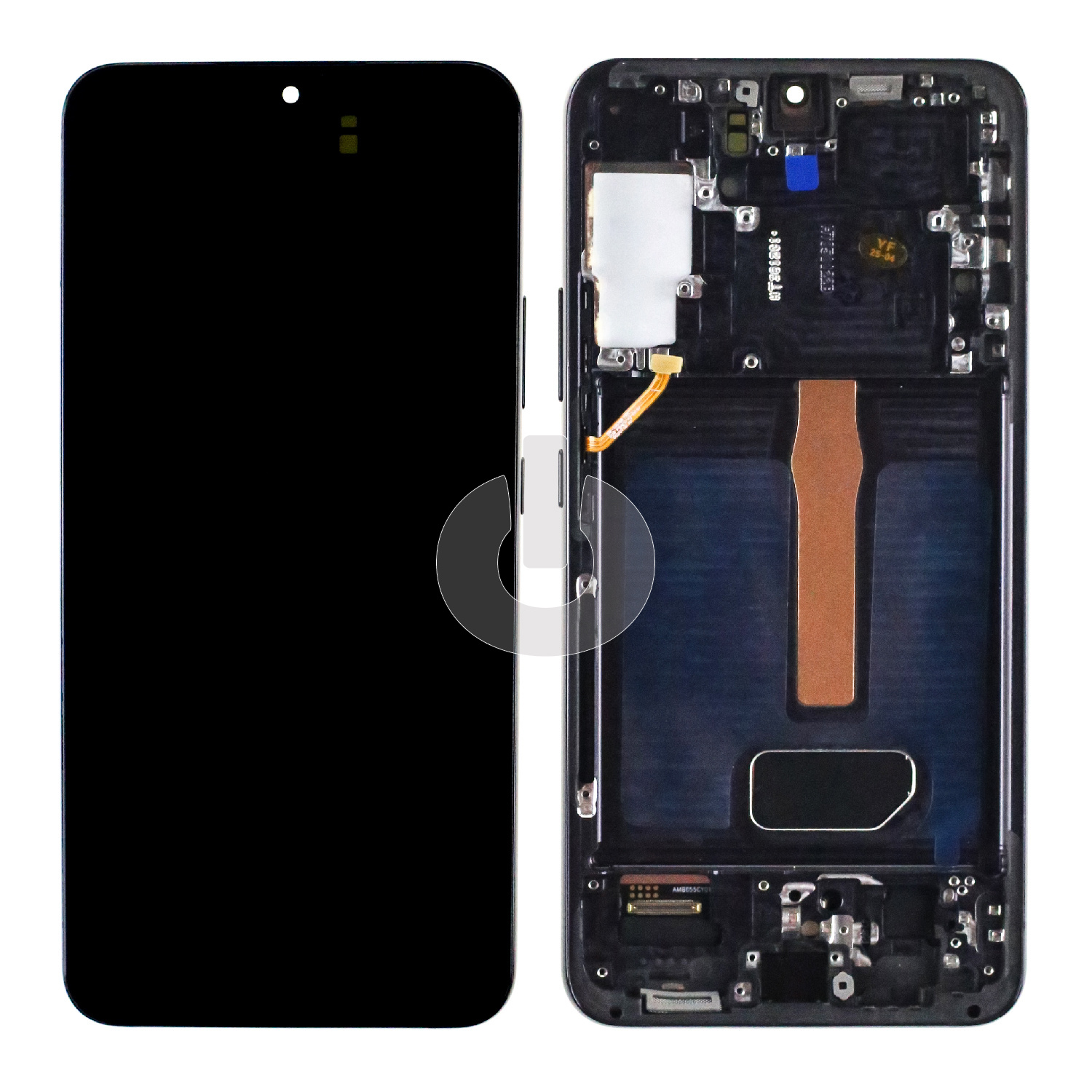 Дисплей с тачскрином для Samsung S22+ (S906B) в рамке черный OLED Дисплей с тачскрином для Samsung S22+ (S906B) в рамке черный OLED