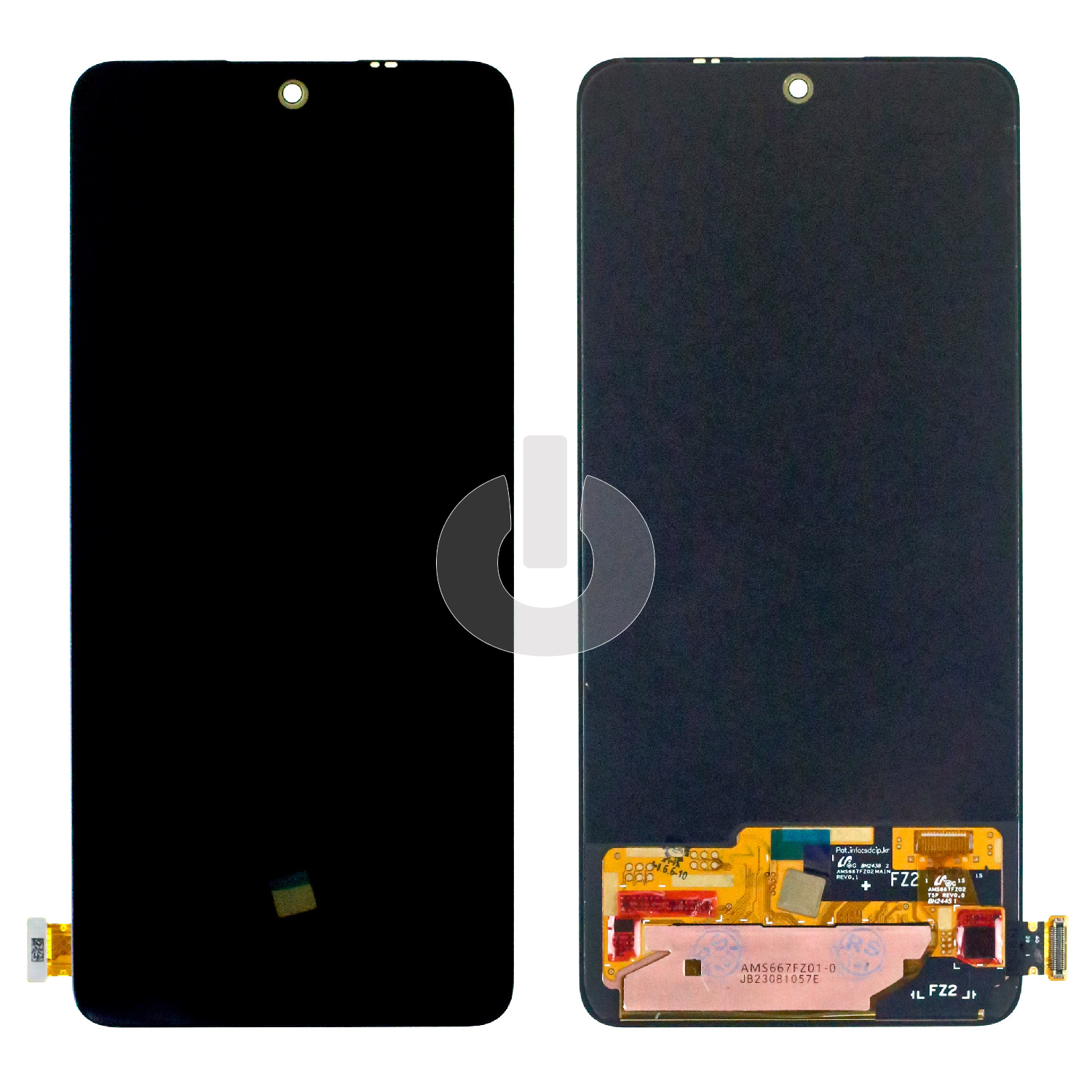 Дисплей с тачскрином для Xiaomi Redmi Note 13 4G (23124RA7EO) черный ORG