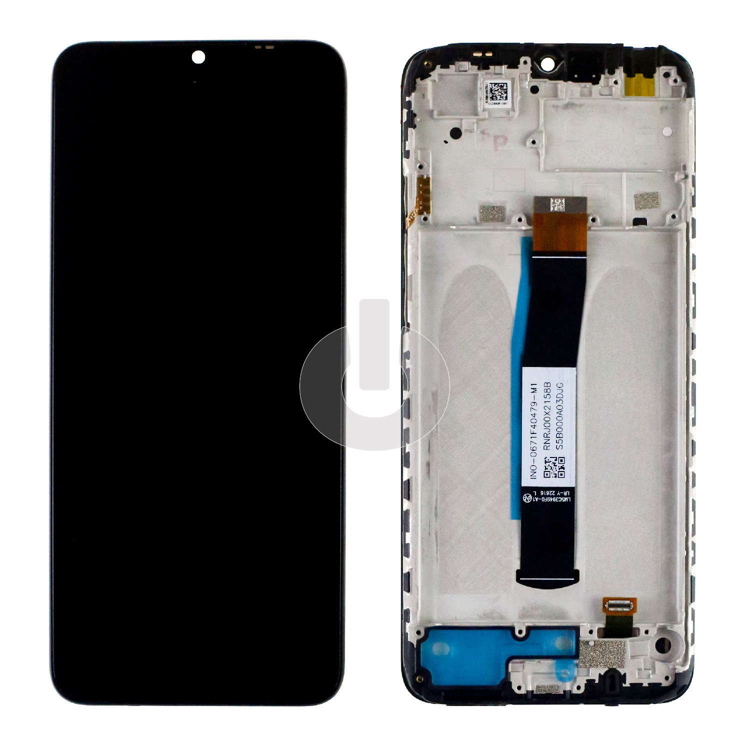 Дисплей с тачскрином для Xiaomi Redmi 10C (220333QNY) в рамке черный ORG Дисплей с тачскрином для Xiaomi Redmi 10C (220333QNY) в рамке черный ORG