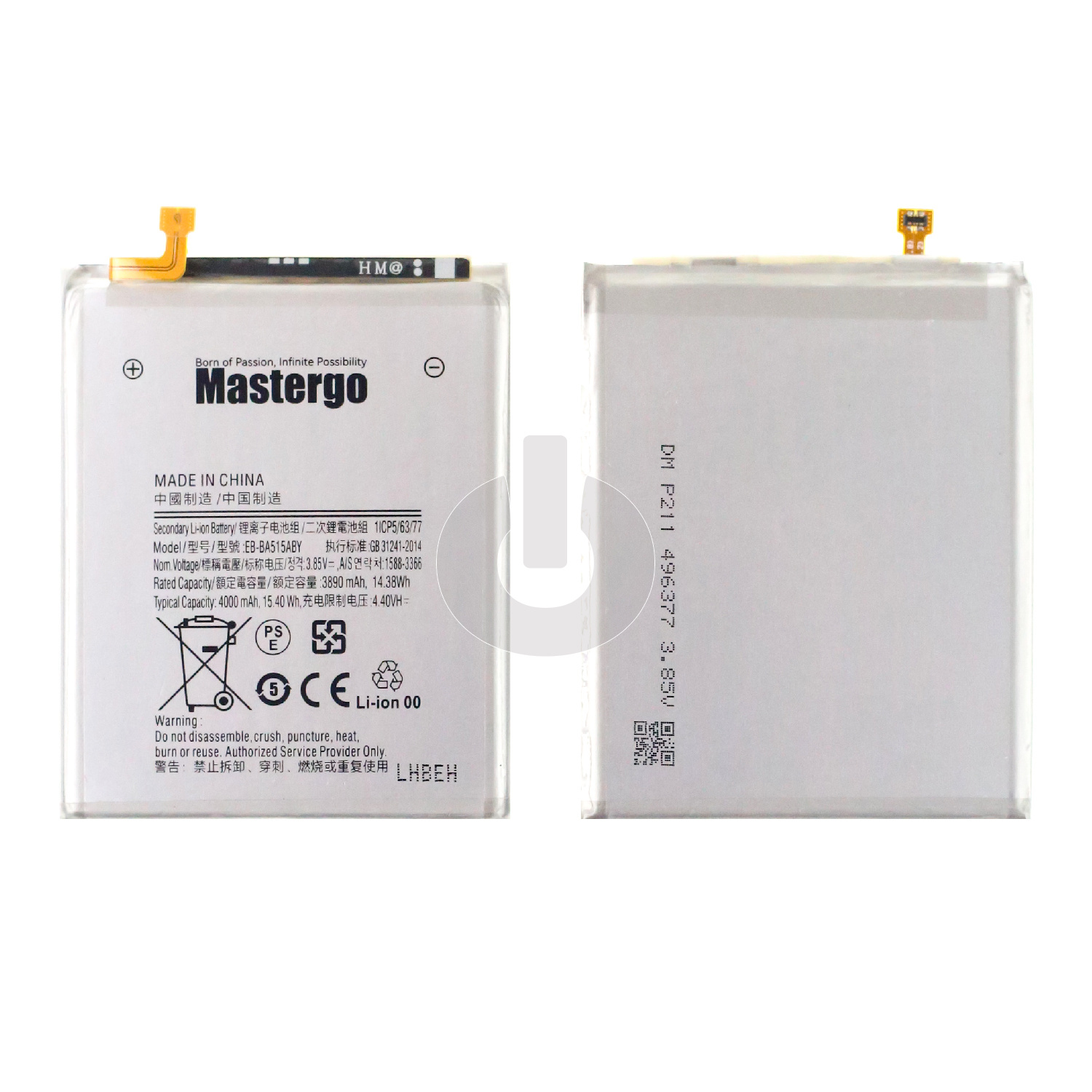 Аккумулятор для Samsung A51 (A515F) (EB-BA515ABY) MasterGo