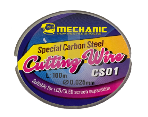 Струна для срезки стекла MECHANIC CS01 (0.025мм х 100м) фото