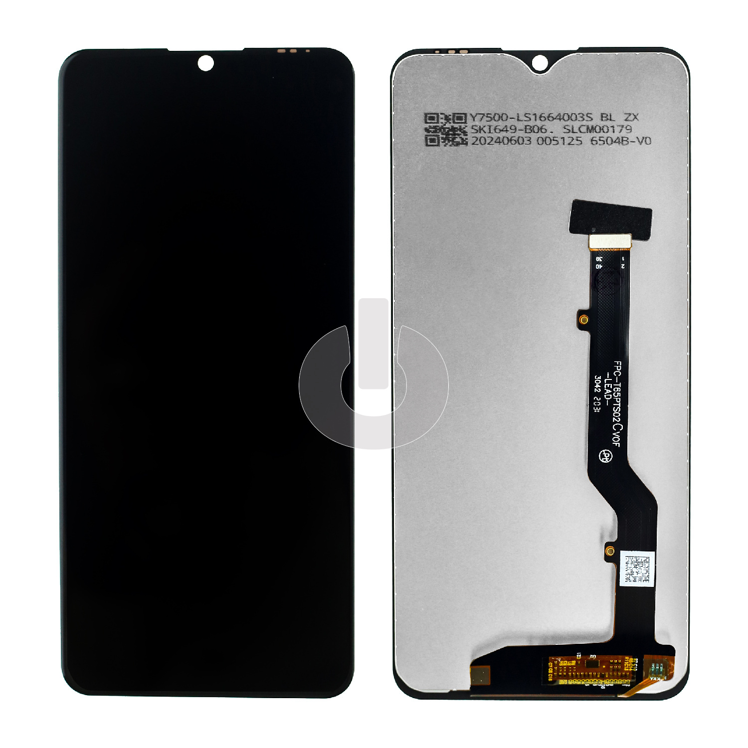 Дисплей с тачскрином для ZTE Blade 20 Smart (V2050) черный ORG Дисплей с тачскрином для ZTE Blade 20 Smart (V2050) черный ORG