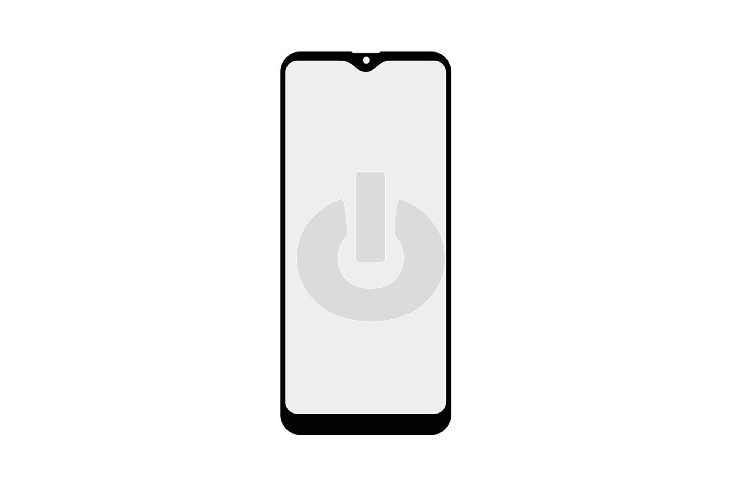 Стекло для переклейки Samsung A30s (A307F) с OCA пленкой черное АКЦИЯ Стекло для переклейки Samsung A30s (A307F) с OCA пленкой черное АКЦИЯ