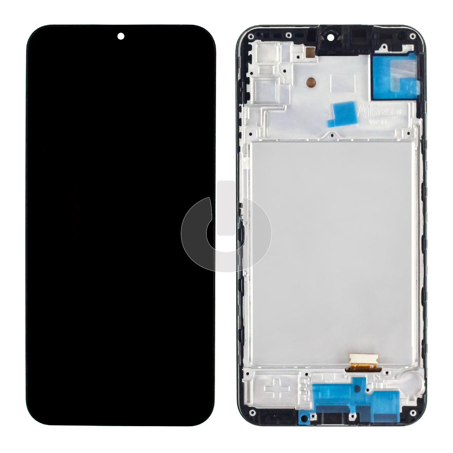 Дисплей с тачскрином для Samsung A15 4G (A155F) в рамке черный In-Cell Дисплей с тачскрином для Samsung A15 4G (A155F) в рамке черный In-Cell