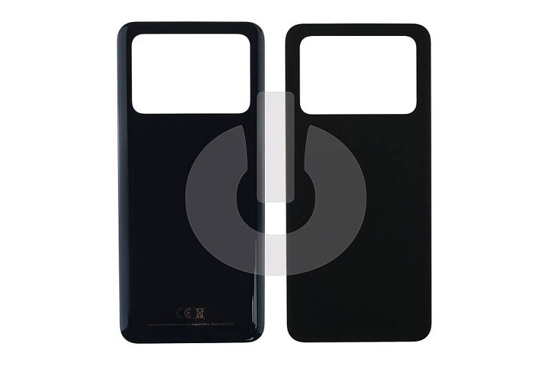 Крышка задняя для Xiaomi Poco M4 Pro 4G (2201117PG) черная