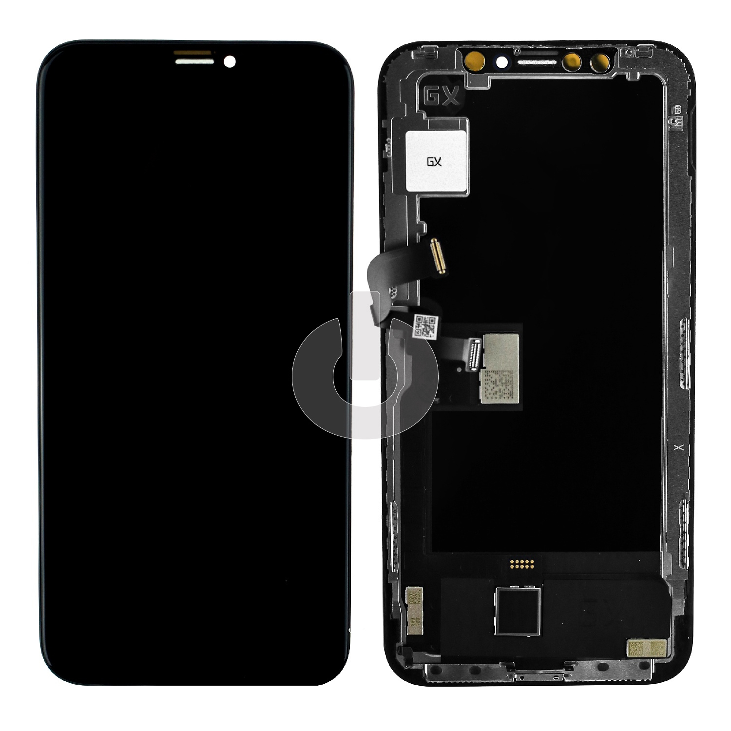 Дисплей с тачскрином для iPhone X черный OLED GX Дисплей с тачскрином для iPhone X черный OLED GX