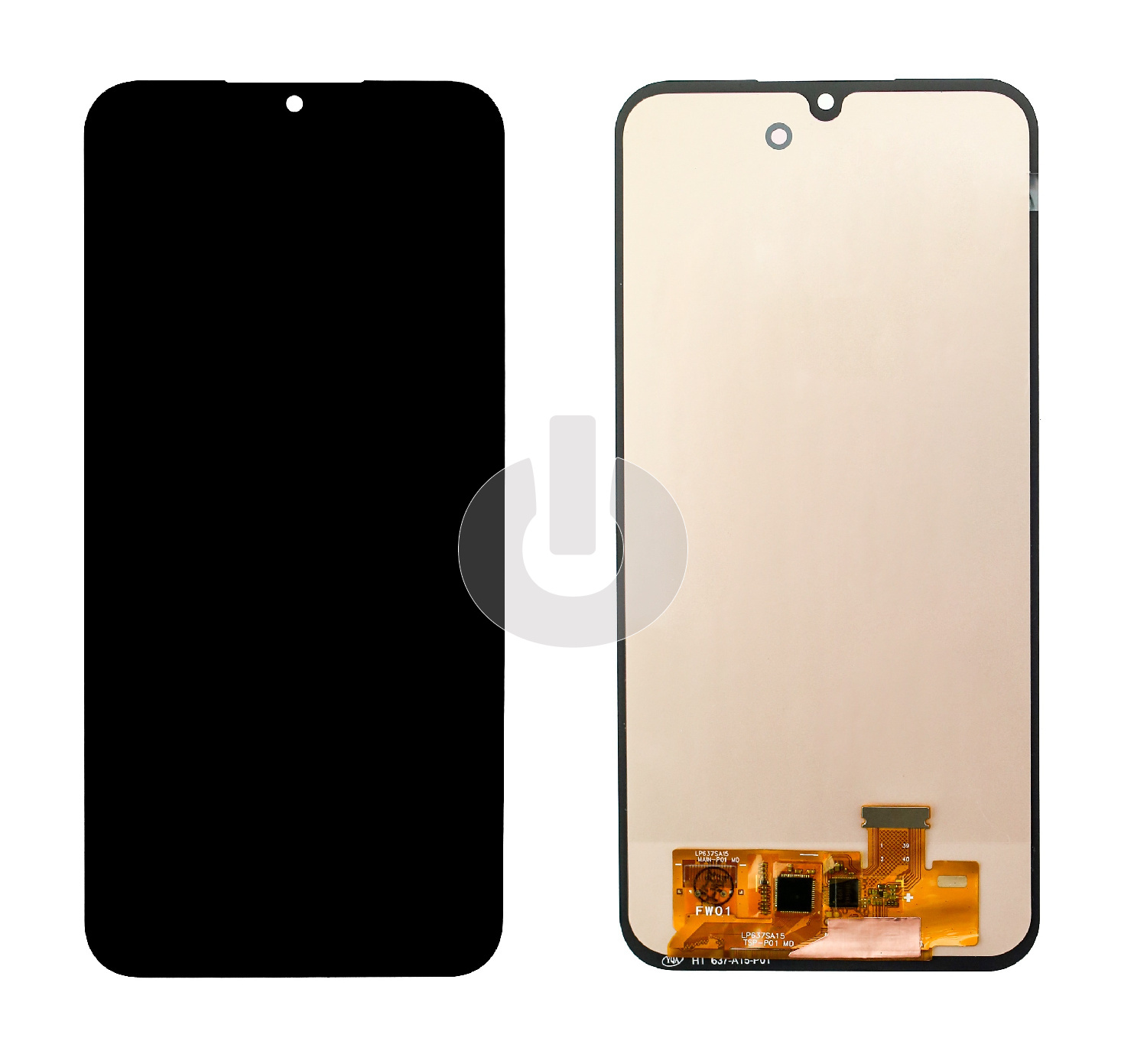 Дисплей с тачскрином для Samsung A15 4G (A155F) черный OLED