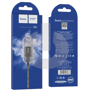 Кабель USB AM- Type-C HOCO X14 (1м х 3A) черный фото