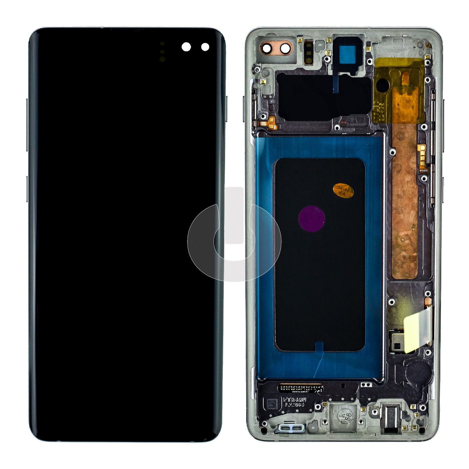 Дисплей с тачскрином для Samsung S10 Plus (G975F) в рамке черный ORG Дисплей с тачскрином для Samsung S10 Plus (G975F) в рамке черный ORG