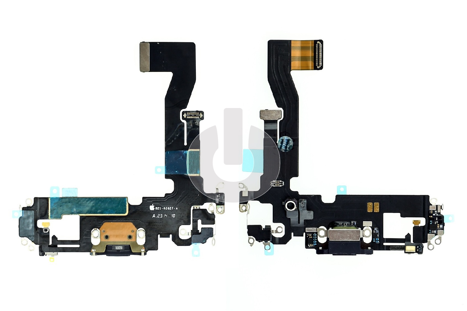 Шлейф/ плата зарядки для iPhone 12/ 12 Pro системный разъем/ микрофон черный ORG Шлейф/ плата зарядки для iPhone 12/ 12 Pro системный разъем/ микрофон черный ORG