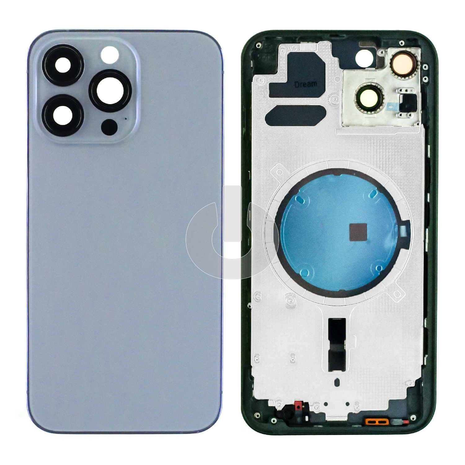 Корпус для iPhone 13 Pro голубой Premium