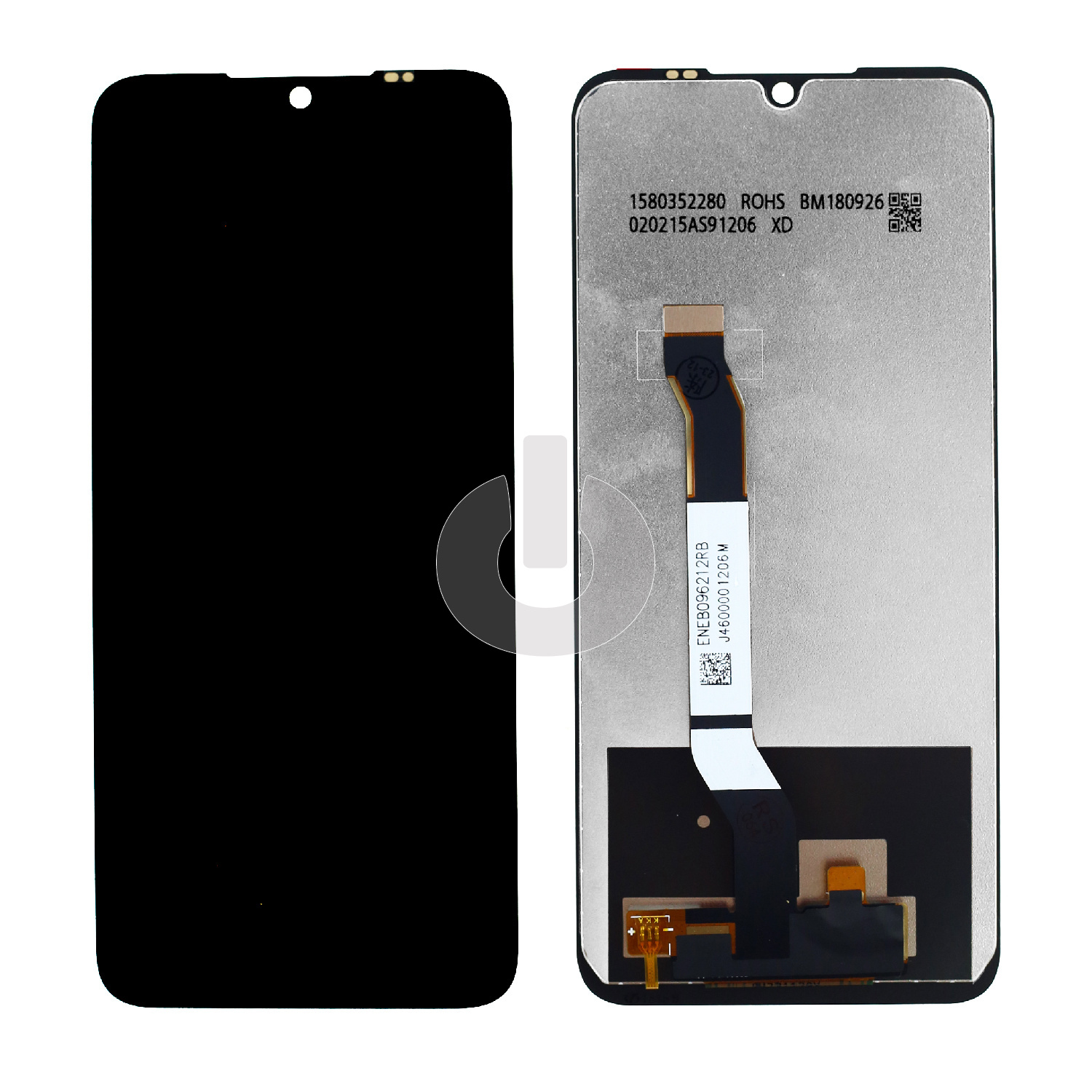 Дисплей с тачскрином для Xiaomi Redmi Note 8T (M1908C3XG) черный Дисплей с тачскрином для Xiaomi Redmi Note 8T (M1908C3XG) черный