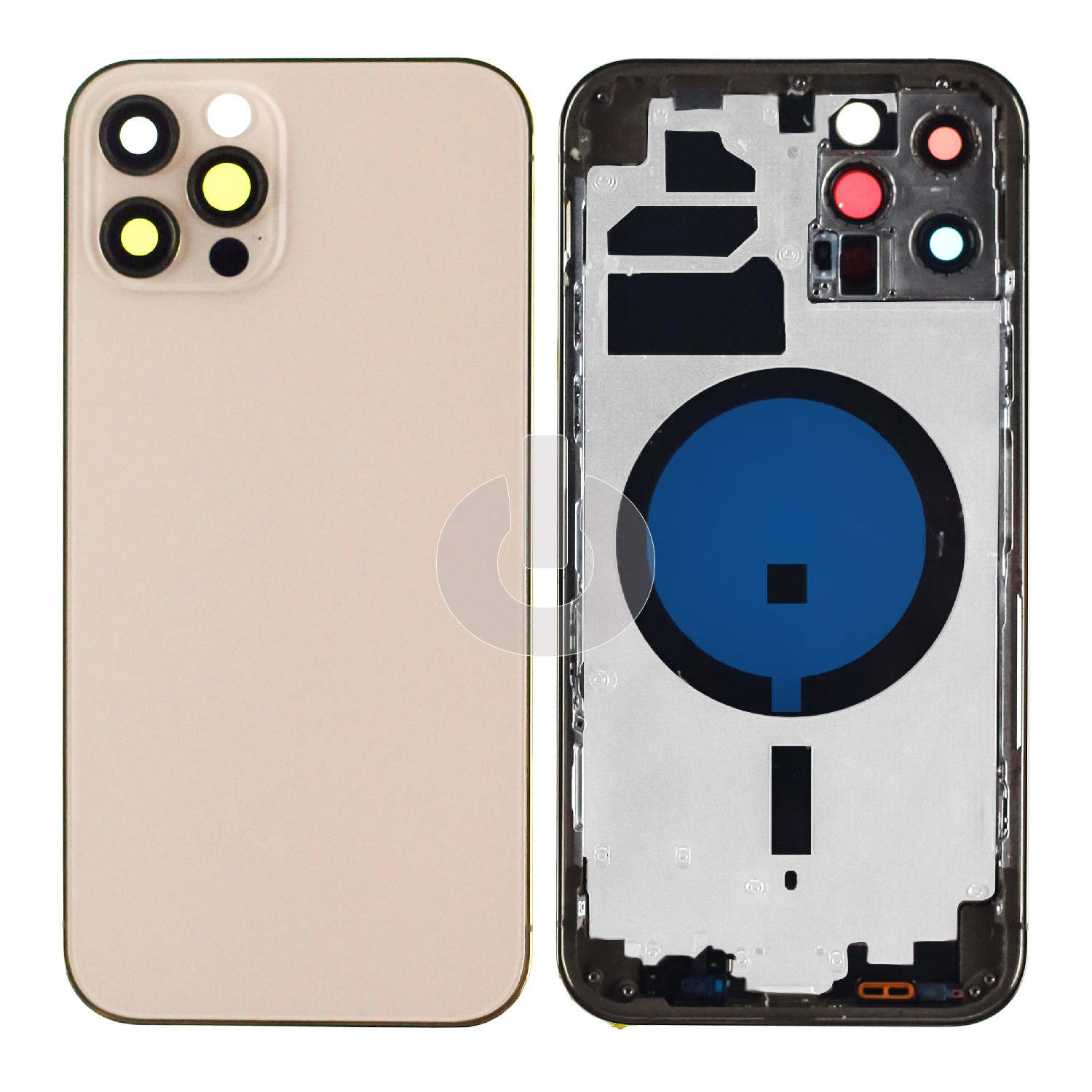 Корпус для iPhone 12 Pro золотой Premium Корпус для iPhone 12 Pro золотой Premium