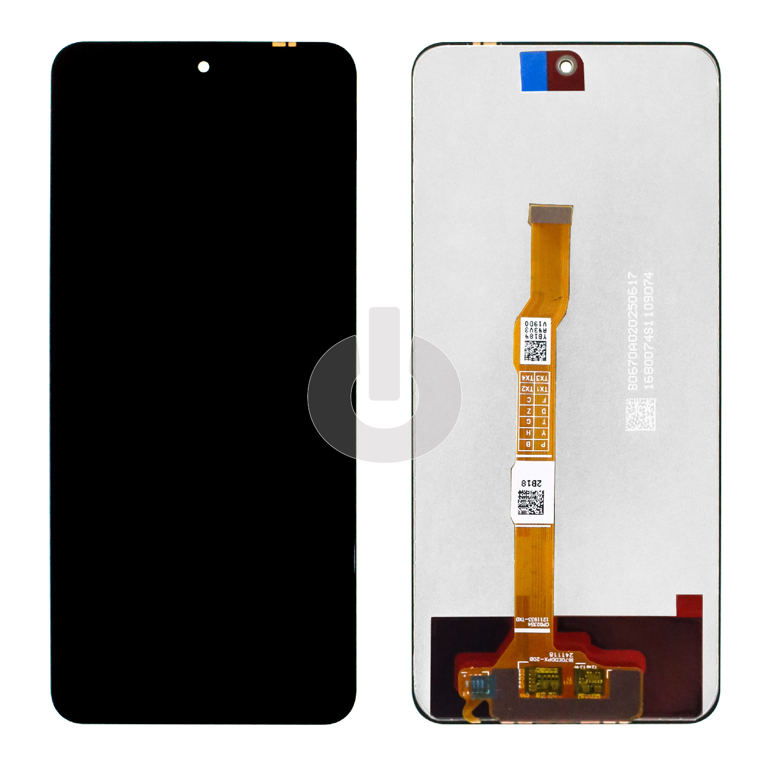 Дисплей с тачскрином для Vivo Y19s (V2419)/ Y28 4G (V2352) черный ORG